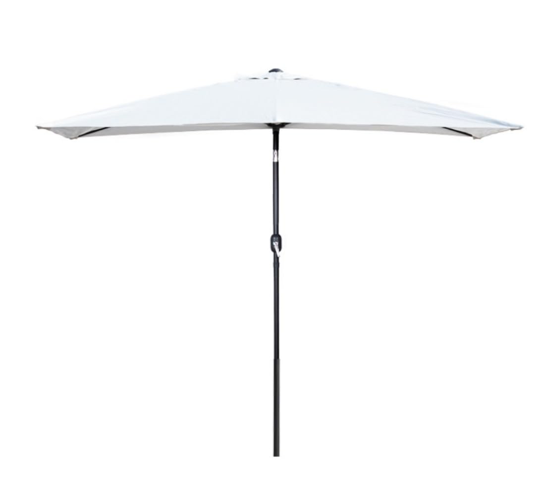 Sombrilla rectangular de jardín CLSDRZC parasol impermeable para patio y piscina 2