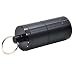 Stash Jar -Detachable Double Deck Airtight Water Proof/Smell Proof Aluminum Herb Container Bottle (Black)