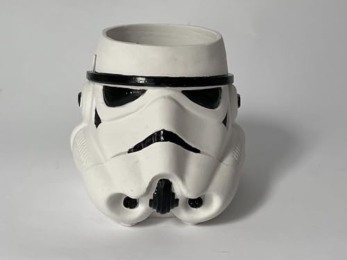 Star Wars-Inspired Silicone Mold for Stormtrooper Planter – Perfect for Concrete, Resin, and More - Image 4