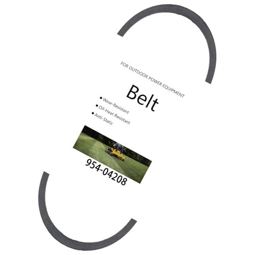 754-04208 954-04208 Lawn Mower Drive Belt for Craftsman Cub Cadet Husky MTD Troy-Bilt Yard Man Lawn Mower and Lawn Tractor Replaces 954-04208A (5/8 x 41)