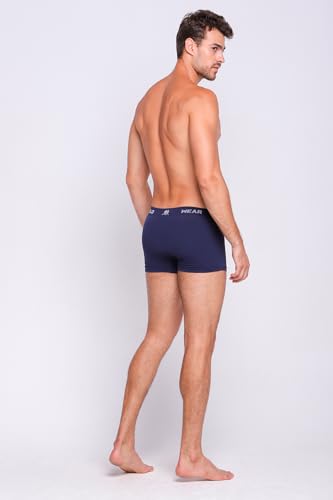 Men’s Underwear Microfiber Low Rise Trunks Breathable Assorted Colors Multipack 12-pack3