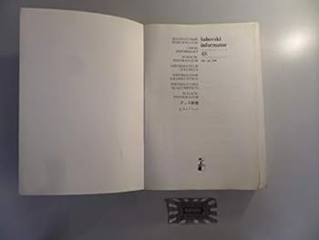 Paperback SAHOVSKI INFORMATOR: 48 VII-XII 1989. [German] Book