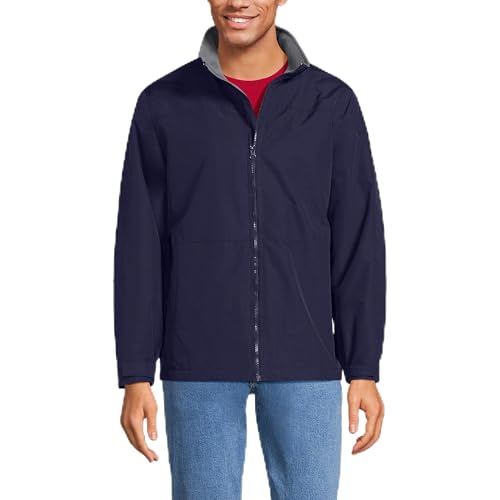 Lands' End Mens Sport Squall Jacket True Navy Regular X-Large