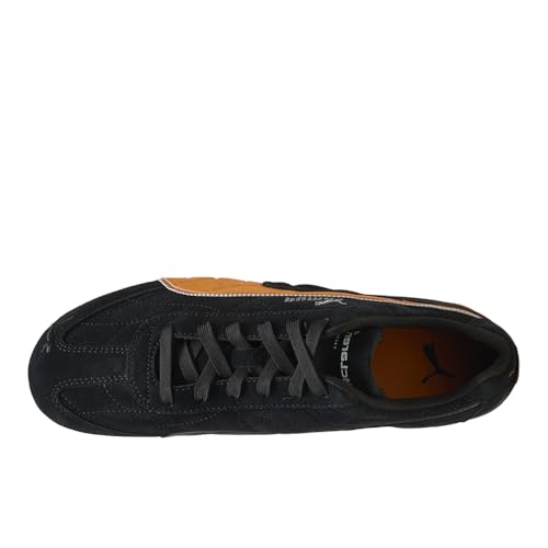 Image of PUMA Mens Mclaren Speedcat Lace Up Sneakers Shoes Casual - Black, Orange