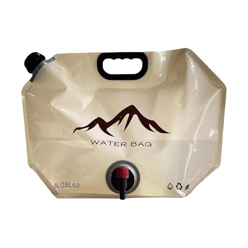 Bolsa de almacenamiento de agua | Contenedores de agua para acampar | Capacidad | Espiga del contenedor de agua, bolsa de almacenamiento de agua para camping, bolsa de transporte de agua al aire libre