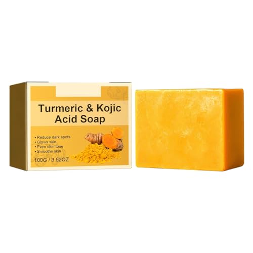 ナチュラルフェイシャルソープ - 顔・手・体の肌に優しく洗浄、シミ消し、ブライトニング、保湿、肌のトーンアップ(1PCS)