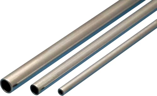 Albion Alloys Nickel Silver Micro Tube Pack 0.3mm, 0.5mm & 0.7mm # SFT6