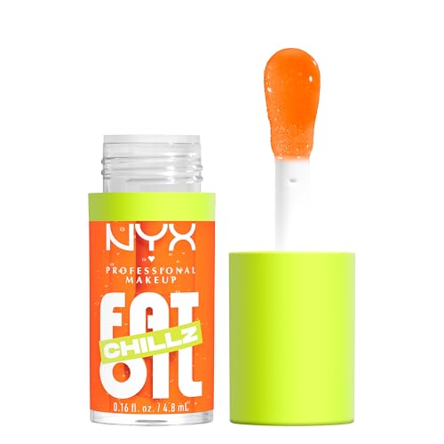 Gloss à lèvres NYX Professional, Fat Oil Lip Drip, Citrus Chiller