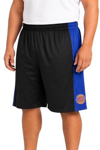 Zipway New York Knicks NBA Mens Big Malone Shorts 4X-Large Team Color