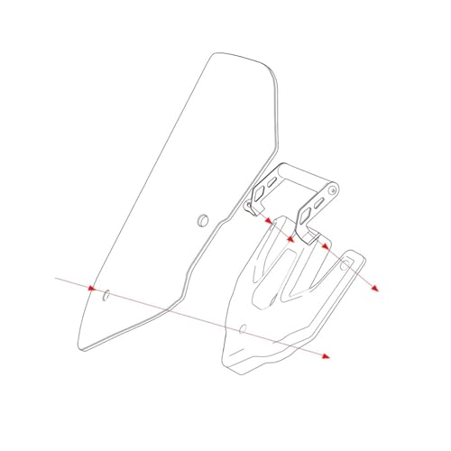 Support de montage GPS Ducati Multistrada 1260 950 fixation navigation moto portable