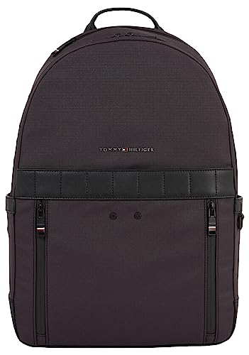 Tommy Hilfiger Zaino Uomo Elevated 1985 Bagaglio a Mano, Multicolore (Black), Onesize