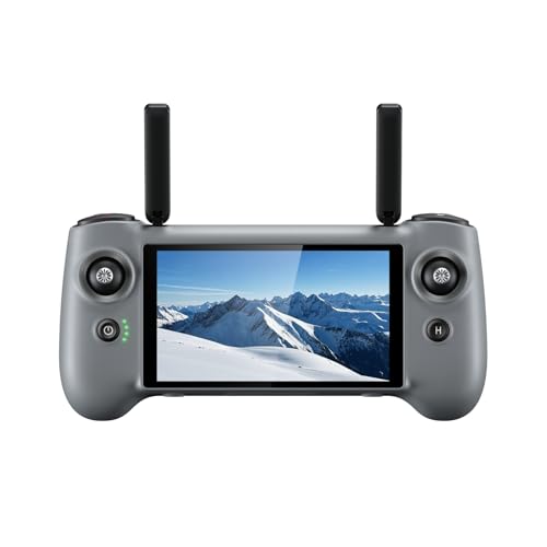 Potensic PTD 1 Bildschirmfernsteuerung 10 km Übertragung 5 5 Zoll 1080P Full-HD Display 6400 mAh Akku für bis zu 3 Stunden 32 GB Speicher nur kompatibel mit Atom 2 Drohne