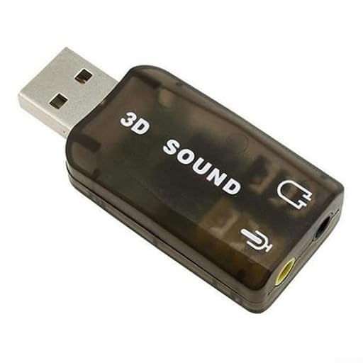 Eawfgtuw Tarjeta de sonido USB de 5 canales, interfaz de audio externa para PC y portátil, convertidor digital a analógico USB 2.0 con tecnología Xear 3D, multicanal (negro) | Ya disponible en tu tienda friki favorita! En mundofriki.es!