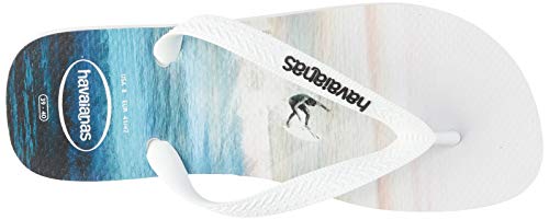 Chinelo, Havaianas, Hype, Branco/Azul Sky, 41/42, Masculino