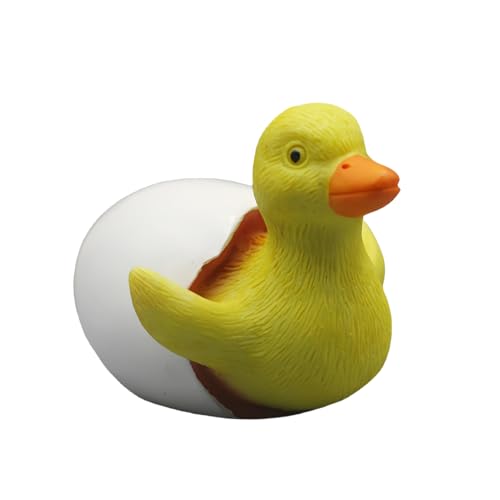 Sghtil Duck Statue, Little Ducks, Decorative Sculpture Toys Ornament Hatching Duckling For Nursery Desk Garden Home Decoration