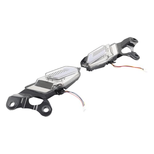 Cnswee6 1 Pair Indicator Lamp Flowing Front Turn Signal Light ABS Red For Yamaha XMAX 300 2023-2024