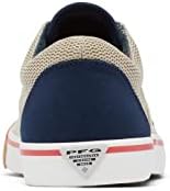 Columbia Men's Slack Tide Lace PFG, Light Clay/Collegiate Navy, 11 | Image 3