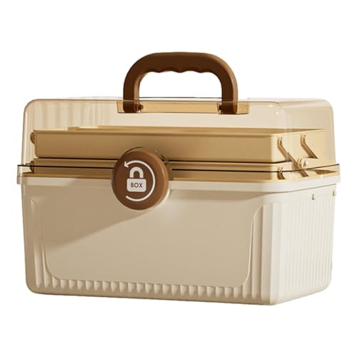 Scatola medica da viaggio contenitore portatile per medicinali per pillole per con serratura scatola per per aiuto rapido viaggi casa scuola