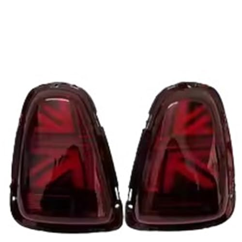 Luces traseras Union Jack Mini Cooper R56 R57 R58 R59 freno y marcha atrás nítida 2007-2010
