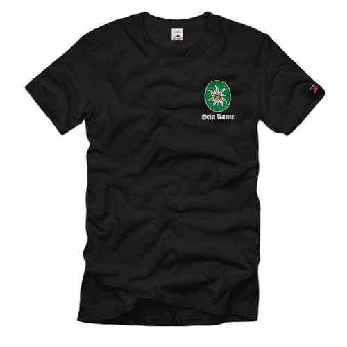 T-shirt militaire GebJg Gebirgsjäger 2-232 Strub armée allemande coton