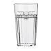 Reflo 360 Rotating Spoutless Training Cup for Baby, Kids and Toddlers (Clear)