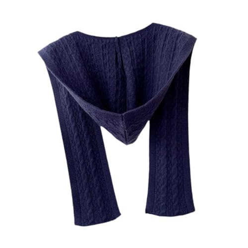 Bufanda con capucha térmica y bufanda suave de invierno unisex 7