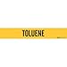Brady 7284-1HV, 81418 Self-Sticking Vinyl Pipe Marker, (Pack of 25 Cards)
