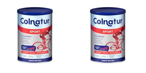 Colnatur Sport Neutro | 330g | Colágeno con Magnesio, Zinc y Vitamina C para Músculos, Huesos y Articulaciones (Paquete de 2)