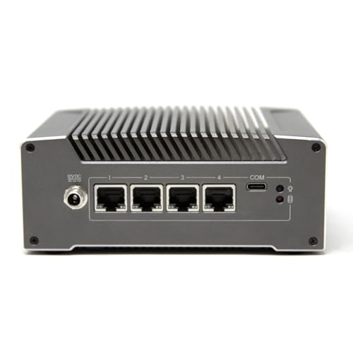 Image of Protectli Vault V1410-4 Port, Micro Appliance /Mini PC - N5105, 4X 2.5G NICs, 8GB LPDDR RAM on-Board, 32GB eMMC on-Board