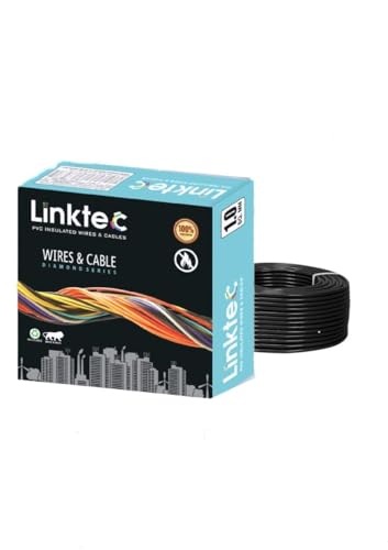 Image of PVC Insulated Wire 90 Meter Copper Wire (BLACK, 1.00 SQ MM)