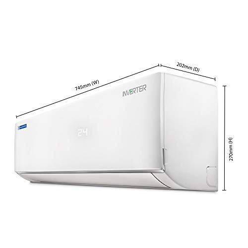 Image of Blue Star 1.0 Ton 3 Star Inverter Split AC (Copper, IC312MATU, Auto Adjustable, White)