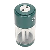 Generic Mini Humidificador Portátil Ultrasónico Humidistato Humidificador de Viaje de Niebla Fría Súper Silencioso para USB, Verde