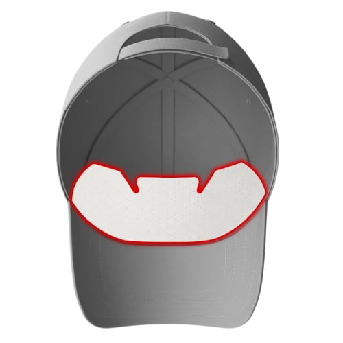 Golf Hat White Sweat Liner – Prevents Stains & Odor Patented Technology Made in The USA (3)