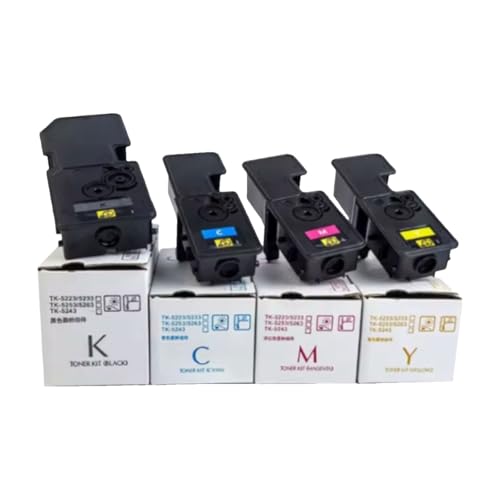 Cartouche de toner TK5241 pour imprimante Kyocera ECOSYS P5526cdn et P5526cdw