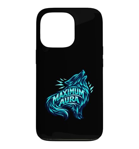 Maximum Aura Howling Wolf Graphic Case for iPhone 13 Pro