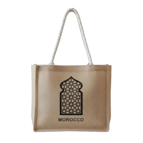 Sac cabas en toile de jute grand format pour remplacer le plastique