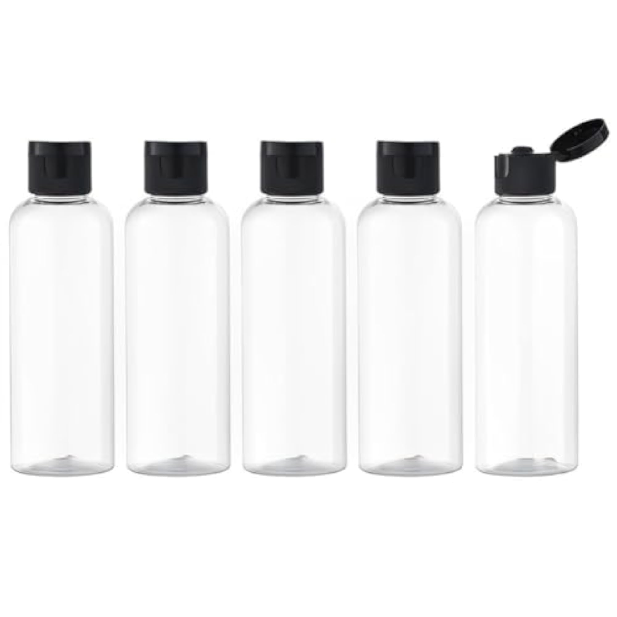100ml Clear Plastic Travel Size Cosmetic Bottle Set