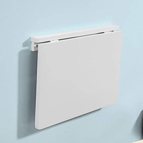 SoBuy® Folding Wall-mounted Drop-leaf Table, Computer Desk Children Table Desk, Kitchen Dining Table, 60x40cm, FWT03-W, White