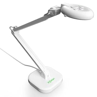 INSWAN INS‑2 4K USB Document Camera – 13MP, Dual Auto‑Focus, LED Light & Mic – Plug & Play for Mac, Windows, iPad, Chromebook – A3 Capture – Ideal for Teachers & Classrooms