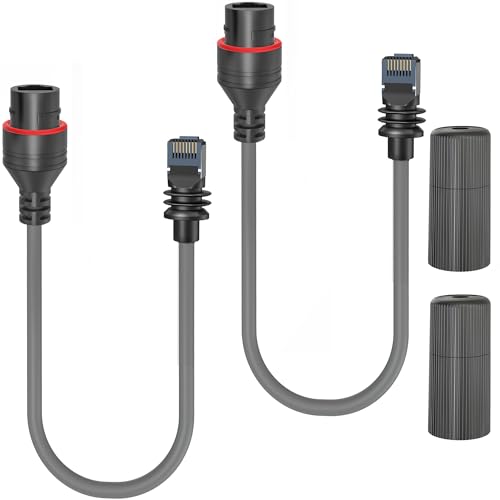 ZiBwnfuxcz RJ45 Starlink Gen 3/Mini Ethernet Cable Adapter,Waterproof Extension Cord for Standard Actuated Starlink V3/Mini Cable, Designed for Starlink Gen 3/Mini Dishy and Router