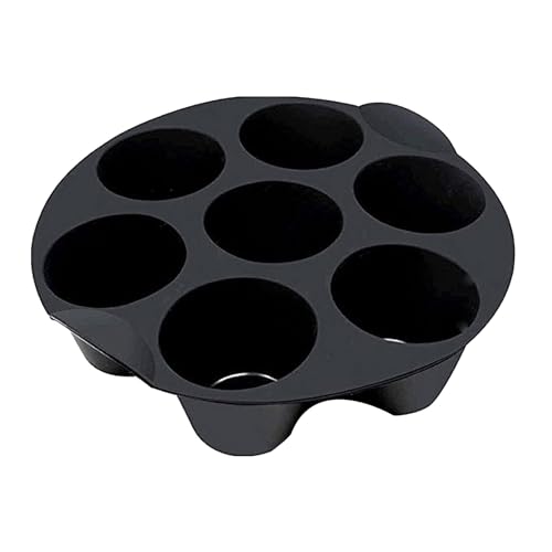 Muffin-Pfanne aus Silikon – Cupcake-Tablett, Antihaft-Backform | Backwert für 7 Tassen, Mini-Kuchenhersteller für 2,6 l bis 5,8 l, wiederverwendbares Backblech für Backrezepte, Ga