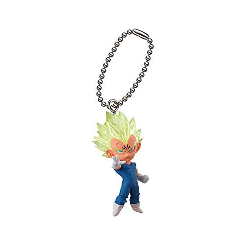 Bandai Gashapon Dragon Ball UDM Best 26 Figure Swing Keychain~Destruction Prince Vegeta