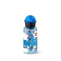 Emsa Trinkflasche Kids Tritan Bagger, 0.4 L, 100% auslaufsicher, spülmaschinenfest, bunt mit Motiv: Tests, Infos & Preisvergleich
