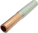Material: aleación de cobre y aluminio - Cu/Al. Montaje eléctrico: apriete - mediante alicates engarzadas. Uso: Los manguitos bimetálicos se utilizan para la protección contra la corrosión electroquímica, que ocurre cuando dos metales con diferentes propiedades químicas y conductividad entran en contacto cuando fluye una corriente eléctrica. Asegura una conexión confiable incluso en presencia de vibraciones