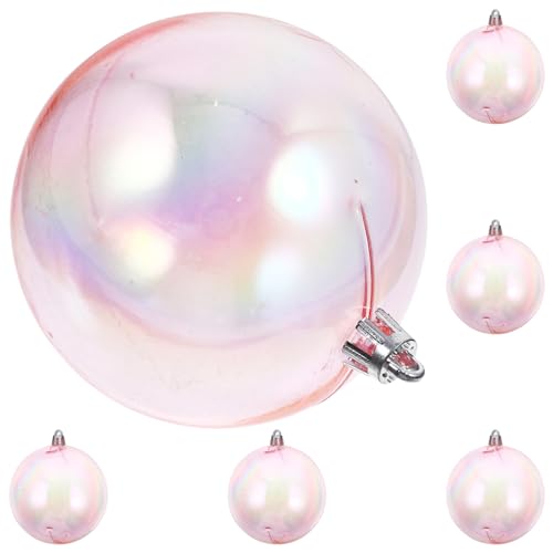 Boules de Noël arc-en-ciel incassables pour sublimer vos tables de mariage - 2