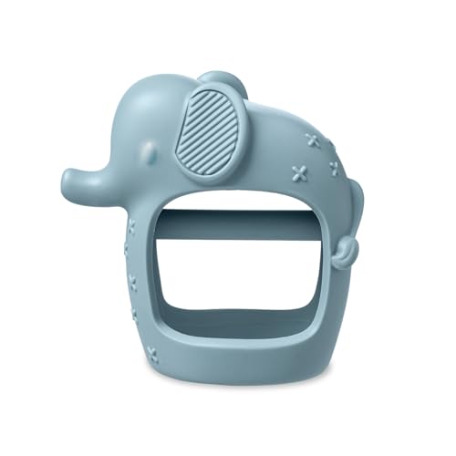 Itzy Ritzy Bitzy Grip Hand Teether - Silicone Teether for Babies ...
