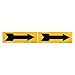 Pipe Marker, Arrow - Single, Y, 6 In orGrtr