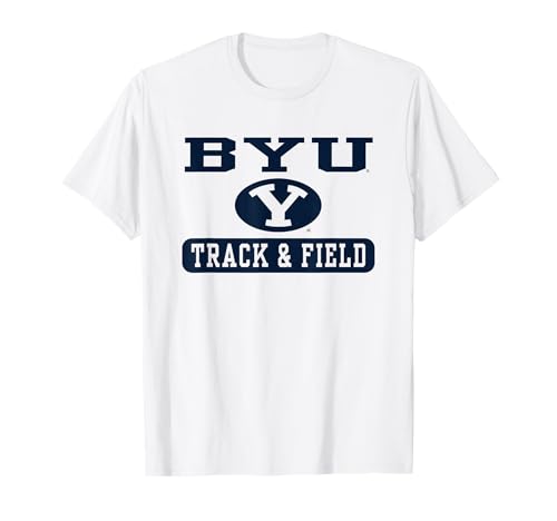 BYU Cougars Track & Field Logo Officially Licensed T-Shirt