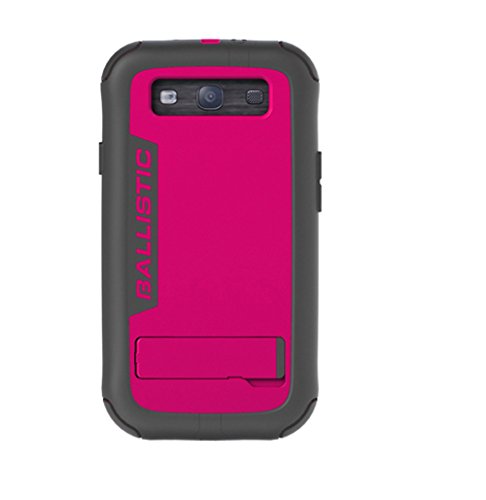Ballistic EV0951-M115 Every1 Case for Samsung Galaxy S III - 1 Pack - Retail Packaging - Grey/Pink