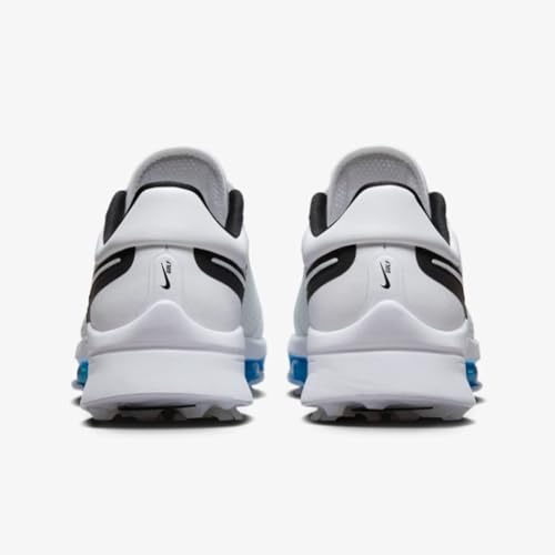 Nike Air Zoom Infinity Tour Next% Boa Men's Golf Shoes (Wide) (DJ5590-103,White/Black-Photo Blue) Size 8.53